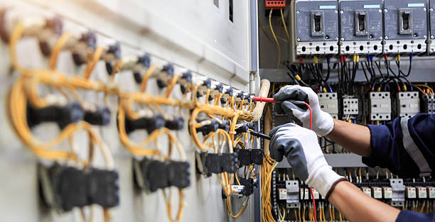 Professional Electrician technician working in Winthrop, MN